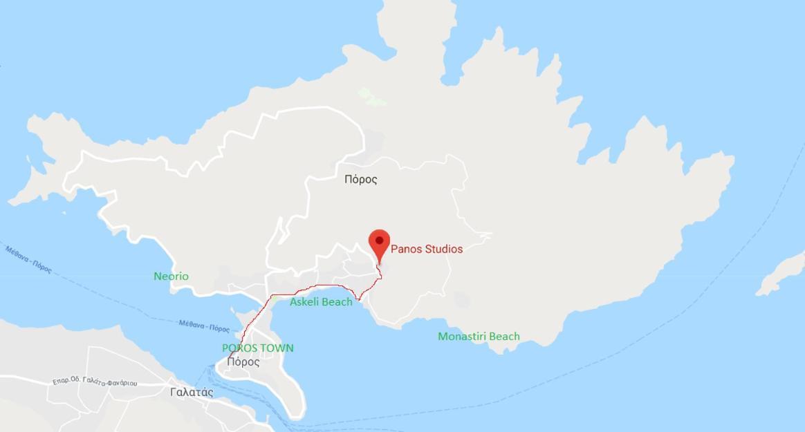Panos Studios Poros Town Екстериор снимка